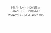 PERAN BANK INDONESIA DALAM PENGEMBANGAN EKONOMI ISLAM DI … B… · EKONOMI ISLAM DI INDONESIA. Perkembangan di Indonesia dan Dunia. Sumber: Indonesia Outlook, Sri Mulyani, 2018.