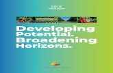 Developing Potential. Broadening Horizons. Developing Potential. …provident-agro.com/annual/Annual Report 2018.pdf · 2019-04-30 · 2018 Annual Report • PT Provident Agro Tbk