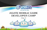 AGATE MOBILE GAME DEVELOPER CAMP - asset.kompas.com … · Pixel Art For Game Mobile •Jangan menggunakan terlalu banyak warna dalam 1 objek •Kompresi file size bisa dilakukan