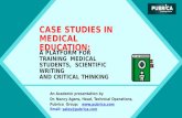 Case Studies in medical education – Pubrica