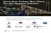 Soot-free Urban Bus Fleet for the Greater Jakarta TOR... · National Public Consultation, 2 – 3 May 2019 Background A ir pollution is a serious threat for people who living in urban