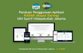 Panduan Penggunaan Aplikasi RADAR (Rapat Daring) UIN Syarif …graduate.uinjkt.ac.id/wp-content/uploads/2020/04/Panduan... · 2020-04-24 · dengan Google Calendar Berbagi Suara dan
