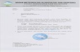 eoffice.bmkg.go.id · Surat No. Tanggal DAFTAR NAMA PESERTA 1 (Satu) DL.001/279/KDL/lV/2017 11 April 2017 DIKLAT TEKNIS GEOFISIKA TAHUN 2017 DI LINGKUNGAN BADAN METEOROLOGI KLIMATOLOGI