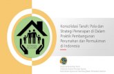 Konsolidasi Tanah: Pola dan Strategi Penerapan di Dalam ...wcu.undip.ac.id/v2/wp-content/uploads/2020/05/Konsolidasi-Tanah-P… · dibandingkan dengan tingkat pendapatan masyarakat.