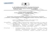 LEMBARAN DAERAH - Database Peraturan [JDIH BPK RI] · Lembaran Daerah Kab.HSU Tahun 2009 Nomor 2 ttg RPJMD Tahun 2007 – 2012 6 Organisasi dan Tata Kerja Lembaga Teknis Daerah Kabupaten