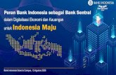 Peran Bank Indonesia sebagai Bank Sentral · Uang kertas/logam, ATM/D, KK, UE chip based dan Cek/BG Mesin ATM, EDC, teller MarketPlace P2P Lending, Payment, Capital investment Transfer