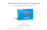 Online Business Toolbox€¦ · Online Marketing Trainer and Coach ... Nah karena saya sudah menjalankan bisnis online lebih dari 6 tahun dan juga pengguna internet sejak awal internet