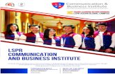 COmmunication and business institutelspr.edu/wp-content/uploads/2020/04/Booklet-S1... · mengelola bisnis, kreativitas dan inovasi dengan tujuan meningkatkan hubungan, produktivitas,