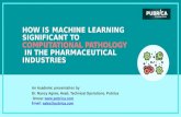 How is machine learning significant to computational pathology in the Pharmaceutical industries? – Pubrica