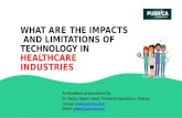 What are the Impacts and limitations of technology in healthcare industries? - Pubrica