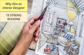 Why You Need to Hire an Interior Designer | 10 Reasons