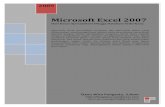 Microsoft Excel 2007 - zakyshinigami.files.wordpress.com · Microsoft Excel 2007 Target yang ingin dicapai setelah menyelesaikan bab ini : Mengenal Microsoft Excel. Mengenal Workbook