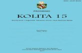 KOLITA 15 - lppm.plm.ac.id · Representasi Cantik dalam Iklan Produk Kecantikan Di Indonesia dan Korea Selatan (Sebuah Analisis Pragmatik) Leonita Maharani 326 Sosiolinguistic in