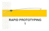RAPID PROTOTYPING 1 - Gunadarmaagungds.staff.gunadarma.ac.id/Downloads/files/62131/TRP+5.pdf · Teknik Rapid Prototyping Kualitas prototipe yang pada awalnya sangat tergantung pada