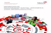 MEMBANGUN MASYARAKAT DIGITAL INDONESIA YANG … · 2020. 1. 24. · dan kesehatan kerja telkom berbagi mendukung upaya pelestarian lingkungan tata kelola keberlanjutan mengutamakan