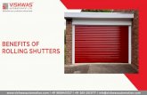Benefits of Rolling Shutters | Vishwas Automation