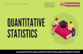 PhD Dissertation Quantitative Statistics Consulting Help - Phdassistance