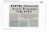 Audit Board of Indonesia€¦ · Bahrullah Akbar meng- yang telah dilakukan Pem- apresiasi upaya tindak lanjut prov Kalbar atas LHP Keua- Catatan di target pemerintah Kal- bar untuk
