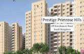Prestige Primrose Hills New Launch Kanakapura Road