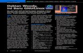 Ulasan Isi CD Edisi Ini Debian Woody, Ini Baru GNU/Linux · pada saat ini distro Debian terdiri atas lebih dari 8250 software. Debian juga free to use and redistribute, tidak ada
