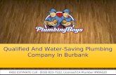 Experienced And Water-Saving Plumbers In Burbank