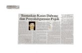 Document1 - Audit Board of Indonesia...untuk kasus Dabðng Darwin telah ditetapkan menjadi tersangka ZULKARNAEN SERE-GAR Anggota DPRD Kalbar "Uang yang di korupsi adalah uang negara