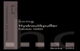 Katalog 2004 · Hydraulikpuffer ho-ing Schnellauswahl-Tabelle Hofmann, Herbert Ing.-Büro • Industrievertretungen GmbH & Co. Colmarer Strasse 45 • D-28211 Bremen • Telefon …