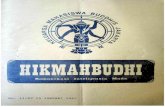 majalah-hikmahbudhi.com€¦ · Agung kita di bulan Magha. Awal tahun ini pula diwarnai dengan semangat yang menyala dalam diri nahasiswa Buddhis se Indonesia, ber.tekad untuk mewujudkan