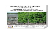 RENCANA STRATEGIS (RENSTRA) TAHUN 2014 -2018€¦ · Undang Nomor 6 Tahun 2002 tetang Pembentukan Kabupaten Banyuasin di Provinsi Sumatera Selatan (Lembaran Negara Republik Indonesia