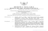 BERITA NEGARA REPUBLIK INDONESIA€¦ · 2014, No.794 2 Presiden Nomor 55 Tahun 2013 (Lembaran Negara Republik Indonesia Tahun 2013 Nomor 125); 3. Peraturan Presiden Nomor 24 Tahun
