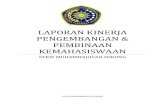 LAPORAN KINERJA PENGEMBANGAN & PEMBINAAN …kemahasiswaan-alumni.unimudasorong.ac.id/app/upload/file/laporan... · Surat Keputusan PP Muhammadiyah Nomor 86/SK-PP/IV-B/I.C/1998 tentang