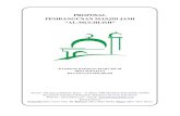 PROPOSAL PEMBANGUNAN MASJID JAMIalmuchlish.com/dokumen/proposal_masjid.pdf · PEMBANGUNAN MASJID JAMI ... Dalam rangka meningkatkan fungsi masjid sebagai tempat ibadah dan pembinaan