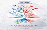 INVESTING GROWTH - INDORITEL INDORITEL 2016.pdf2015. Melalui “Pertumbuhan Investasi” tersebut, Indoritel menghadirkan kesinambungan kinerja antara “Nurturing Growth” sebagai