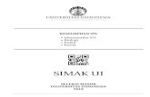 SIMAK UI - Wangsajaya's Weblog...jumlah soal dan nomor halaman yang terdapat pada naskah soal. Naskah soal ini terdiri atas halaman depan, halaman petunjuk umum, Lembar Jawaban Ujian