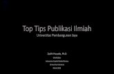 Top Tips PublikasiIlmiahp2m.upj.ac.id/userfiles/files/Materi - Narasumber-ilovepdf-compressed.pdfinterest. Thinking of all the academic work you have read –and written –what engages
