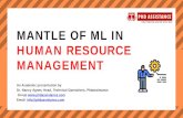 Mantle Of Ml In Human Resource Management - Phdassistance