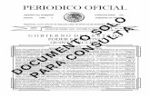 DOCUMENTO SOLO PARA CONSULTA - Oaxaca · 2016. 11. 29. · g o b i e r n o d e l e s t a d o poder ejecutivo quinta secciÓn xcviii oaxaca de juÁrez, oax., octubre 15 del aÑo 2016.