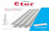 Cover Eter 6 Brosur Eter 6.pdf · aplikasi plafon, partisi, dinding luar, pelapis dinding dan lantai. Kantor pusat dan lokasi pabrik berada di kota Gresik-Jawa Timur dekat dengan