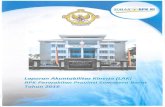 BPK RI Perwakilan Propinsi Provinsi SUMATERA BARAT · 2019. 8. 13. · Perwakilan telah disampaikan tepat waktu, demikian pula dengan Laporan Bulanan Perwakilan pada setiap bulannya.