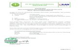PT INTEGRITAS PERSADA SERTIFIKASIipsertifikasi.com/asset/berkas/Hasil VLK (Pengumuman)/Pengumuman TB... · PT INTEGRITAS PERSADA SERTIFIKASI F/PM/25-Rev.0 tentang Pedoman Pelaksanaan
