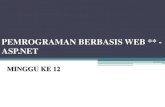 PEMROGRAMAN BERBASIS WEB ** - ASPnisa_raihani.staff.gunadarma.ac.id/Downloads/files/65183...Basic sintaks Visual Basic (VB) C / C++ Ekstensi file .asp .php 4 CONTOH SCRIPT ASP PEMROGRAMAN