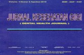 JURNAL KESEHATAN GIGIrepository.poltekkes-denpasar.ac.id/187/1/1. Sumerti.pdf · penyakit periodontal, kehilangan gigi, memperlambat proses penyembuhan, lesi prekanker, dan kanker