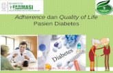 Adherence dan Quality of Life Pasien Diabetesinfo.apc.uns.ac.id/wp-content/uploads/2018/09/seminar... · 2018. 9. 1. · pasien DM SF-36 •bersifat general •8 dimensi kesehatan,