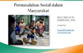 New Permasalahan Sosial dalam Masyarakat · 2020. 8. 29. · Misalnya seperti pernikahan pada usia dini, kawin-ceraii, kenakalan pada remaja dan lain-lain atau seperti saat ini negara