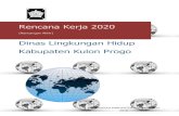 Rencana Kerja 2020 - Kulon Progo Regency...Cara Perubahan RPJPD, RPJMD, dan Renja Pemerintah Daerah g. Peraturan Daerah Propinsi DIY Nomor 5 Tahun 2005 tentang Tata Cara Penyusunan