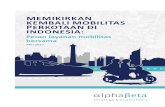 MEMIKIRKAN KEMBALI MOBILITAS PERKOTAAN DI INDONESIA · 2020. 7. 23. · Uber yang ada di Indonesia (di Jakarta, Surabaya, Bandung, dan Bali) dan studi kasus internasional untuk menyediakan