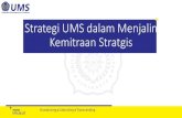 Strategi UMS dalam Menjalin Kemitraan Stratgislldikti6.id/wp-content/uploads/2020/07/Kemitraan-UMS.pdfunggul di bidang ilmu, pengetahuan, teknologi dan seni Penguatan reputasi UMS