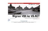 NET101 – Migrasi VB6 ke · PDF file 2011. 6. 24. · NET101 – Migrasi VB6 ke VB.NET Kata Pengantar Dengan memanjatkan puji syukur kehadirat Tuhan Yang Maha Esa atas segala rahmat