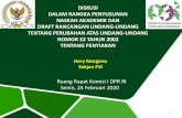 New DISKUSI DALAM RANGKA PENYUSUNAN NASKAH AKADEMIK … · 2020. 7. 3. · indonesia nomor 76 tahun 2013 tentang iklan alat kesehatan dan perbekalan kesehatan rumah tangga •surat
