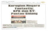 BPK Perwakilan Provinsi Kalimantan Barat | BPK Perwakilan … · 2018. 3. 7. · Berbekal sejumlah kamera, ket- erangan para saksi direkam para mahasiswa tersebut. Sidang korupsi